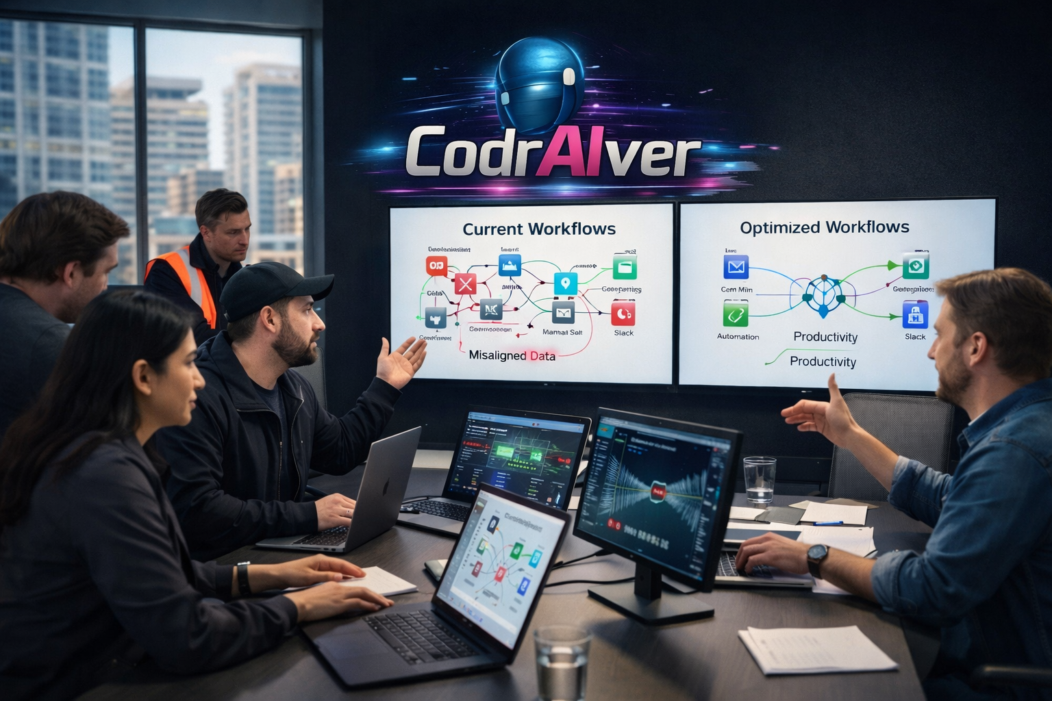 CodrAIver working alongside clients to improve real business workflows.
